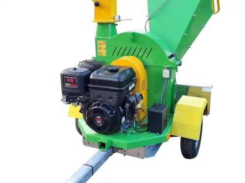 Preview: Victory BX-2000-E straßenzugelassener (CoC Papier) Holzschredder, Holzhäcksler mit Briggs&Stratton Motor mit E-Starter; Scheibenhäcksler